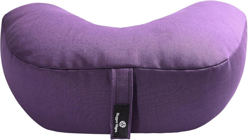 Hugger Mugger V-Shaped Choice Yoga Cushion in Plum - Image 4